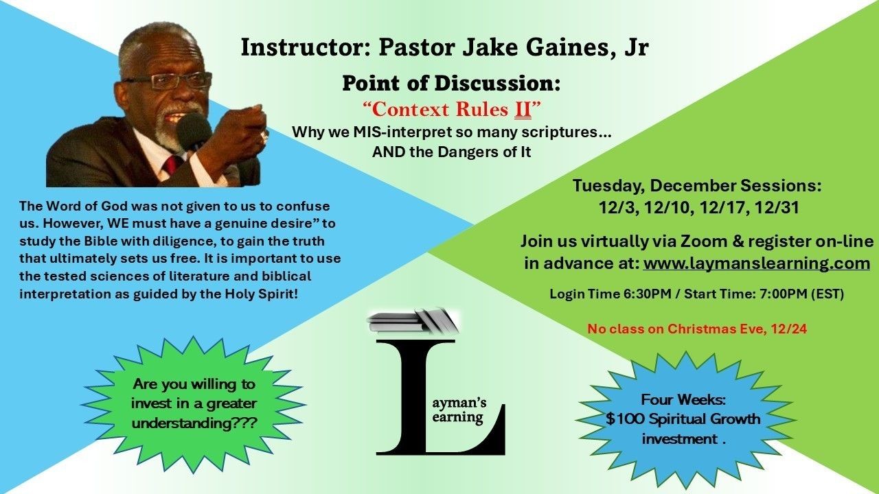 December 2024 Class: "Context Rules II"